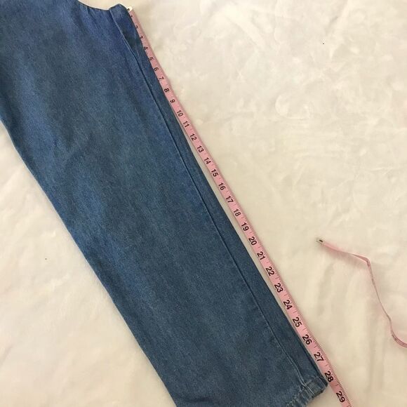 Vintage Aileen Petites 10P High Rise Mom Jeans 100% Cotton Darted Iconic 90s - Picture 12 of 12